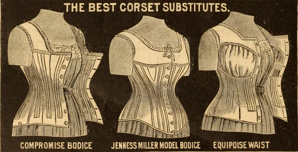 An illustration from Illustrated fashion catalogue : summer, 1890, 1890, leaf 61
