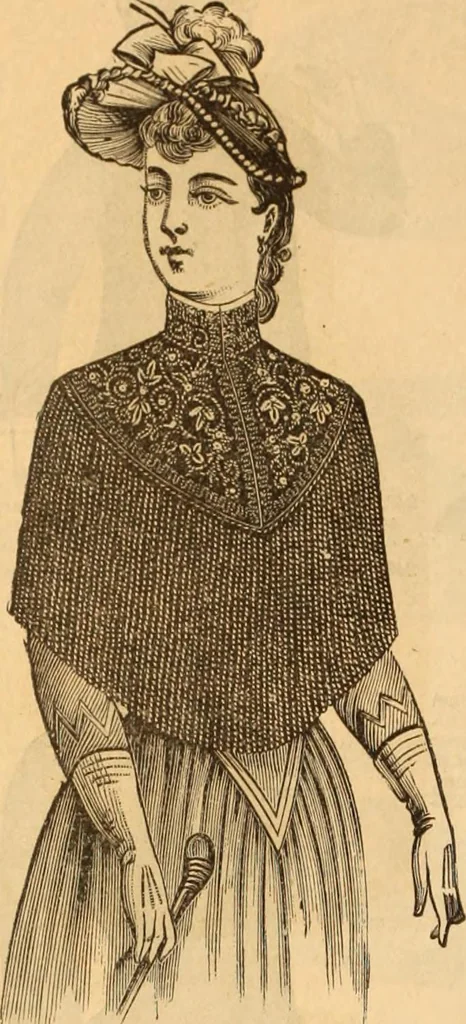 An illustration from Illustrated fashion catalogue : summer, 1890, 1890, leaf 9