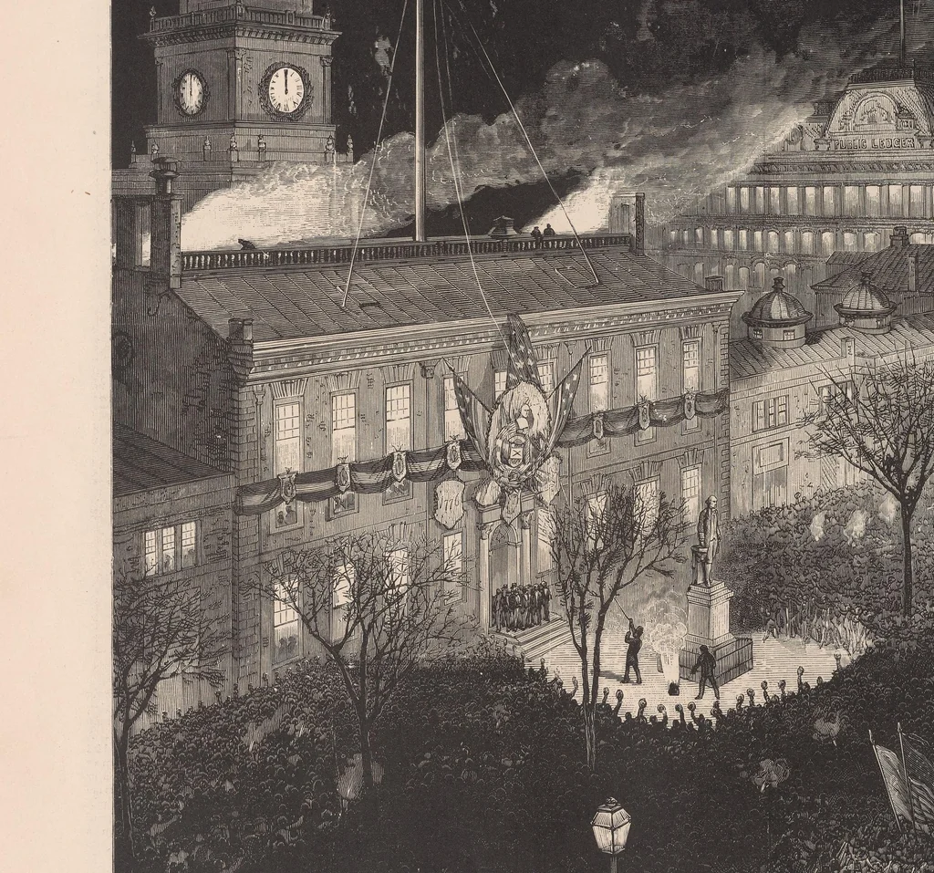 An illustration from Illustrated historical register of the Centennial Exhibition, Philadelphia, 1876, and of the Exposition universelle, Paris, 1878, 1879, leaf 154