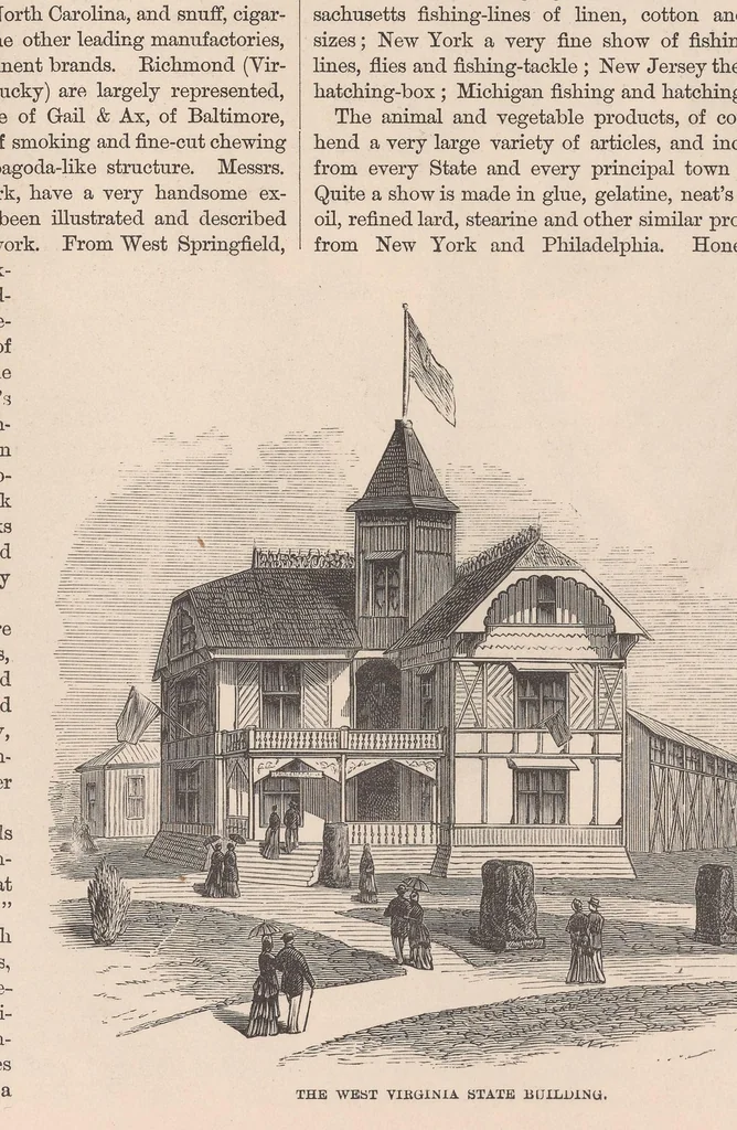 An illustration from Illustrated historical register of the Centennial Exhibition, Philadelphia, 1876, and of the Exposition universelle, Paris, 1878, 1879, leaf 174