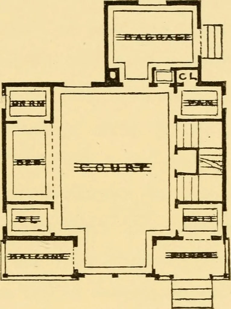 An illustration from Illustrated homes: a series of papers describing real houses and real people, 1875, leaf 118