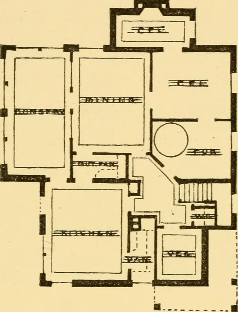 An illustration from Illustrated homes: a series of papers describing real houses and real people, 1875, leaf 132