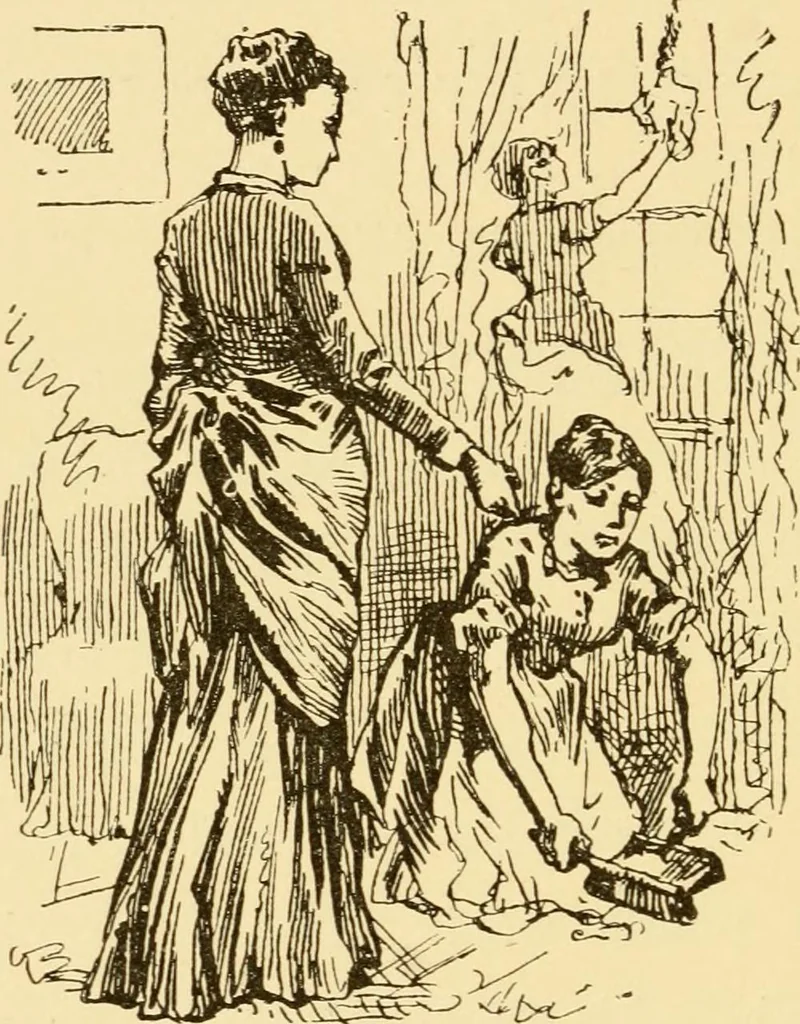 An illustration from Illustrated homes: a series of papers describing real houses and real people, 1875, leaf 147