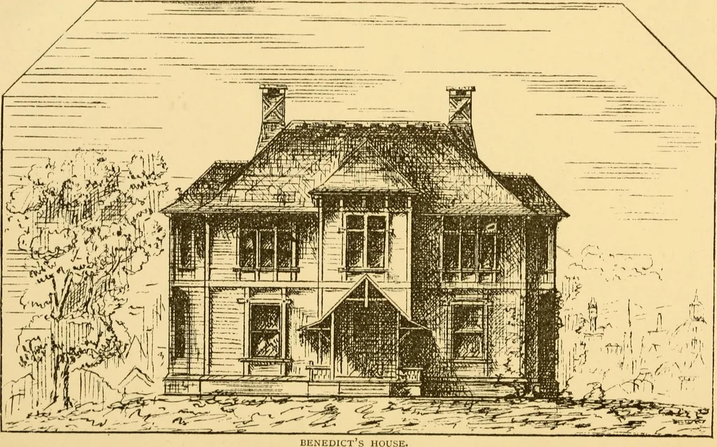 An illustration from Illustrated homes: a series of papers describing real houses and real people, 1875, leaf 162