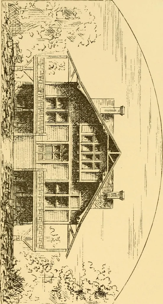 An illustration from Illustrated homes: a series of papers describing real houses and real people, 1875, leaf 170