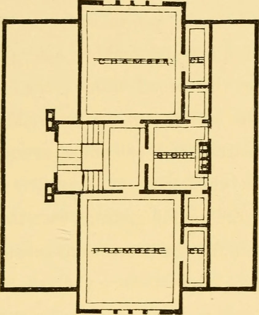 An illustration from Illustrated homes: a series of papers describing real houses and real people, 1875, leaf 178