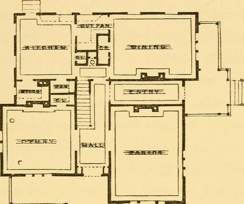 An illustration from Illustrated homes: a series of papers describing real houses and real people, 1875, leaf 192