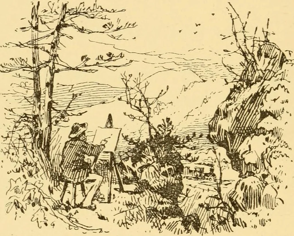 An illustration from Illustrated homes: a series of papers describing real houses and real people, 1875, leaf 199
