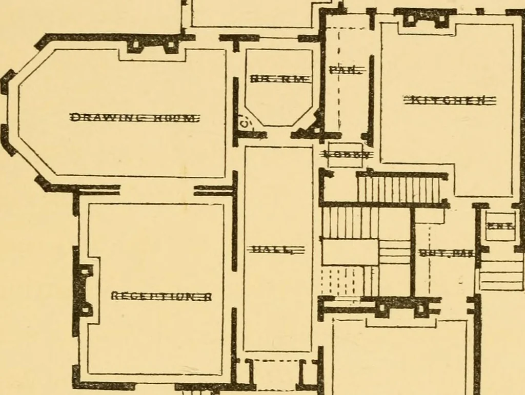 An illustration from Illustrated homes: a series of papers describing real houses and real people, 1875, leaf 240