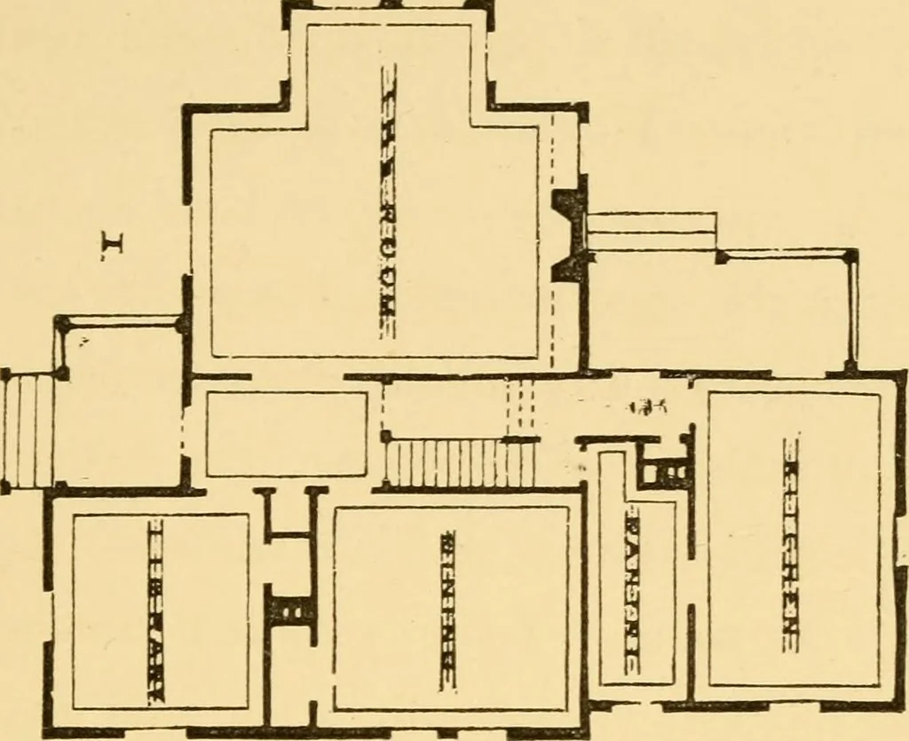 An illustration from Illustrated homes: a series of papers describing real houses and real people, 1875, leaf 26