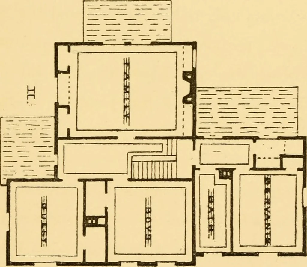 An illustration from Illustrated homes: a series of papers describing real houses and real people, 1875, leaf 26