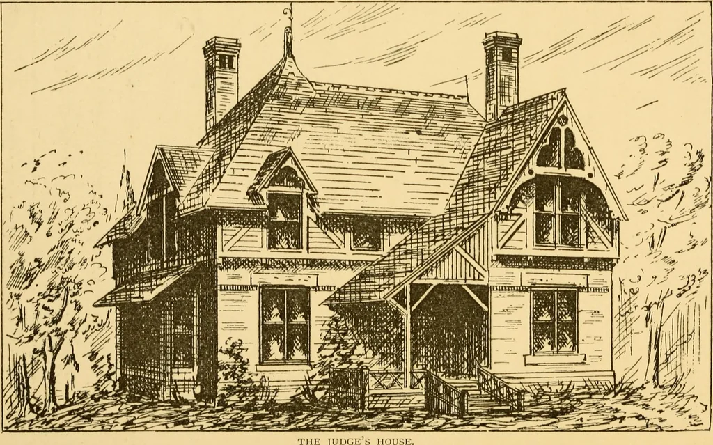 An illustration from Illustrated homes: a series of papers describing real houses and real people, 1875, leaf 30