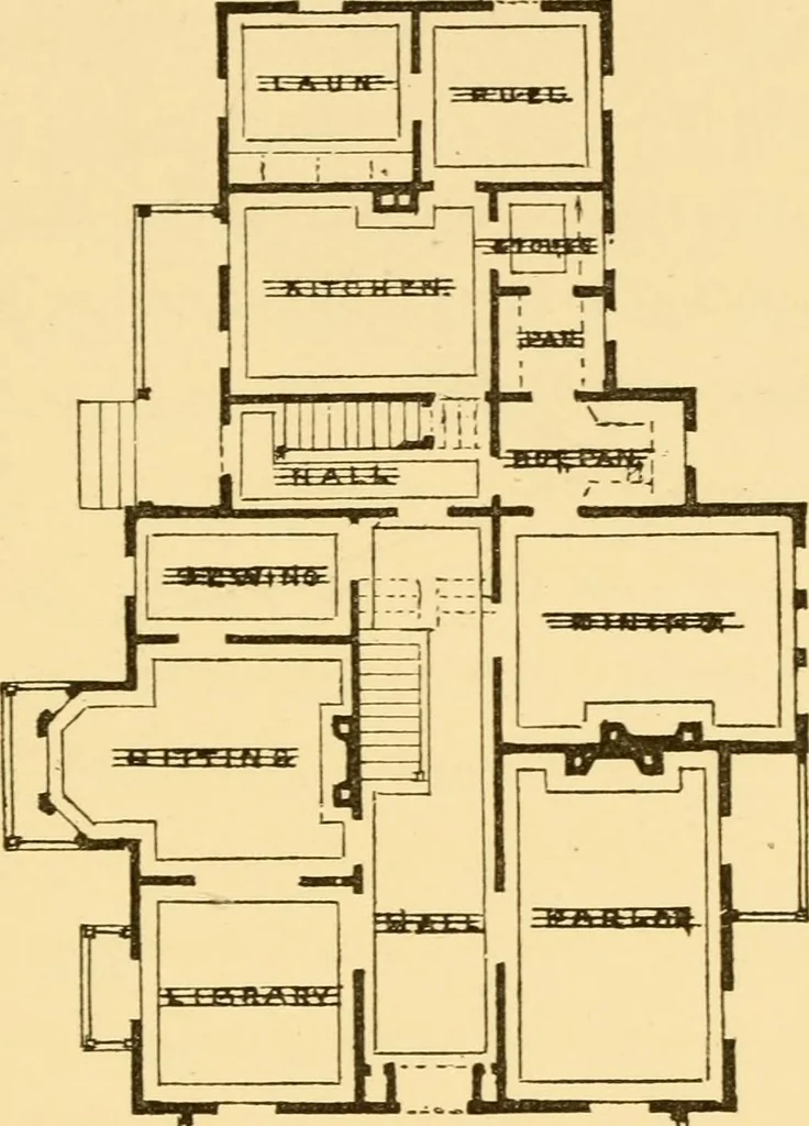 An illustration from Illustrated homes: a series of papers describing real houses and real people, 1875, leaf 58