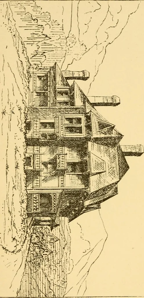 An illustration from Illustrated homes: a series of papers describing real houses and real people, 1875, leaf 66
