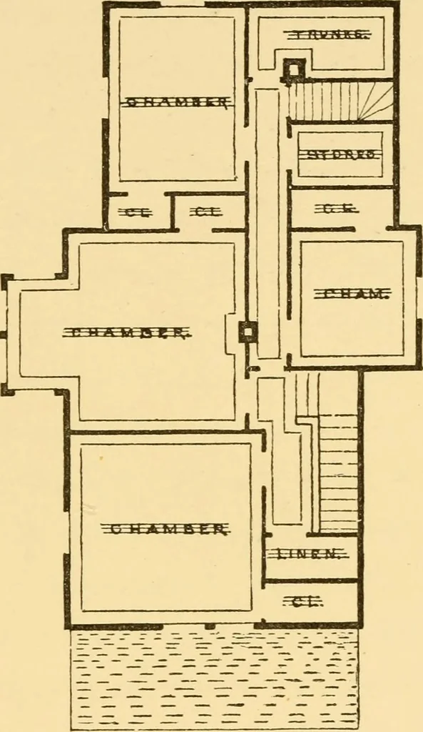 An illustration from Illustrated homes: a series of papers describing real houses and real people, 1875, leaf 82