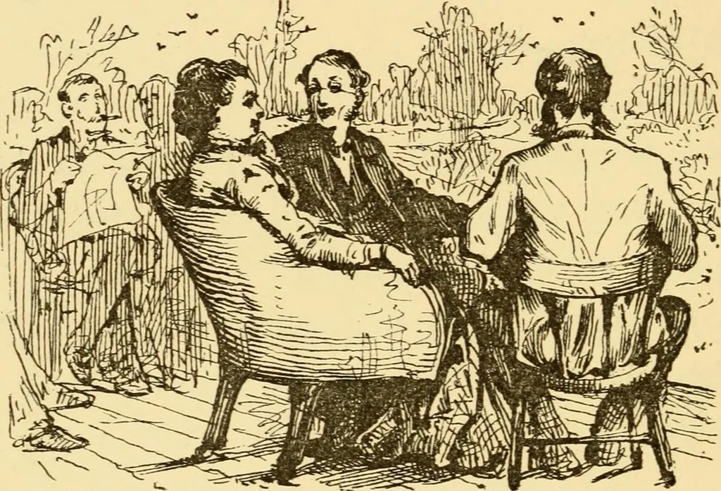 An illustration from Illustrated homes: a series of papers describing real houses and real people, 1875, leaf 97