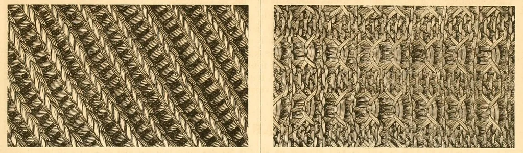 An illustration from Illustrated instruction book for the Bickford family knitting machine, 1873, leaf 51