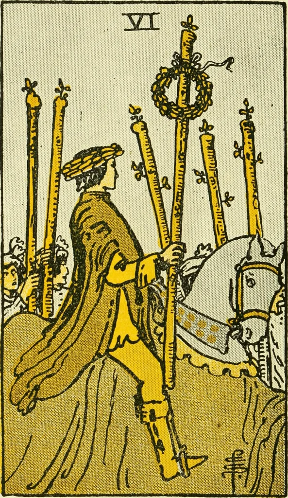 An illustration from The illustrated key to the tarot, the veil of divination, illustrating the greater and lesser arcana, embracing: The veil and its symbols. Secret tradition under the veil of divination. Art of tarot divination. Outer method of the oracles. The tarot in history. Inner symbolism. The greater keys, 1918, leaf 101