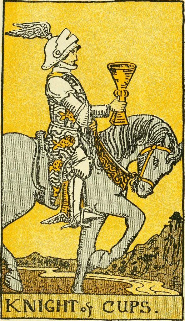 An illustration from The illustrated key to the tarot, the veil of divination, illustrating the greater and lesser arcana, embracing: The veil and its symbols. Secret tradition under the veil of divination. Art of tarot divination. Outer method of the oracles. The tarot in history. Inner symbolism. The greater keys, 1918, leaf 109