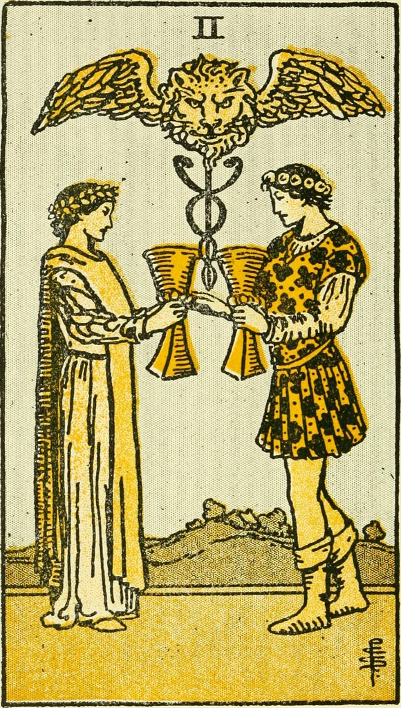 An illustration from The illustrated key to the tarot, the veil of divination, illustrating the greater and lesser arcana, embracing: The veil and its symbols. Secret tradition under the veil of divination. Art of tarot divination. Outer method of the oracles. The tarot in history. Inner symbolism. The greater keys, 1918, leaf 119
