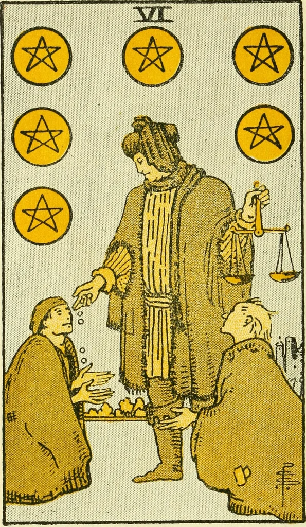 An illustration from The illustrated key to the tarot, the veil of divination, illustrating the greater and lesser arcana, embracing: The veil and its symbols. Secret tradition under the veil of divination. Art of tarot divination. Outer method of the oracles. The tarot in history. Inner symbolism. The greater keys, 1918, leaf 143