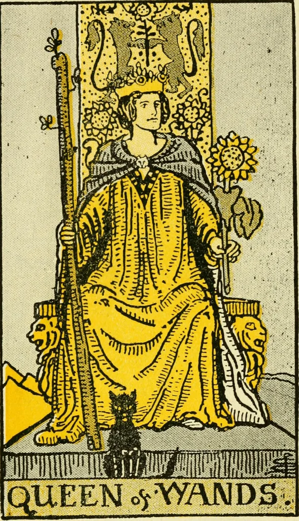 An illustration from The illustrated key to the tarot, the veil of divination, illustrating the greater and lesser arcana, embracing: The veil and its symbols. Secret tradition under the veil of divination. Art of tarot divination. Outer method of the oracles. The tarot in history. Inner symbolism. The greater keys, 1918, leaf 94