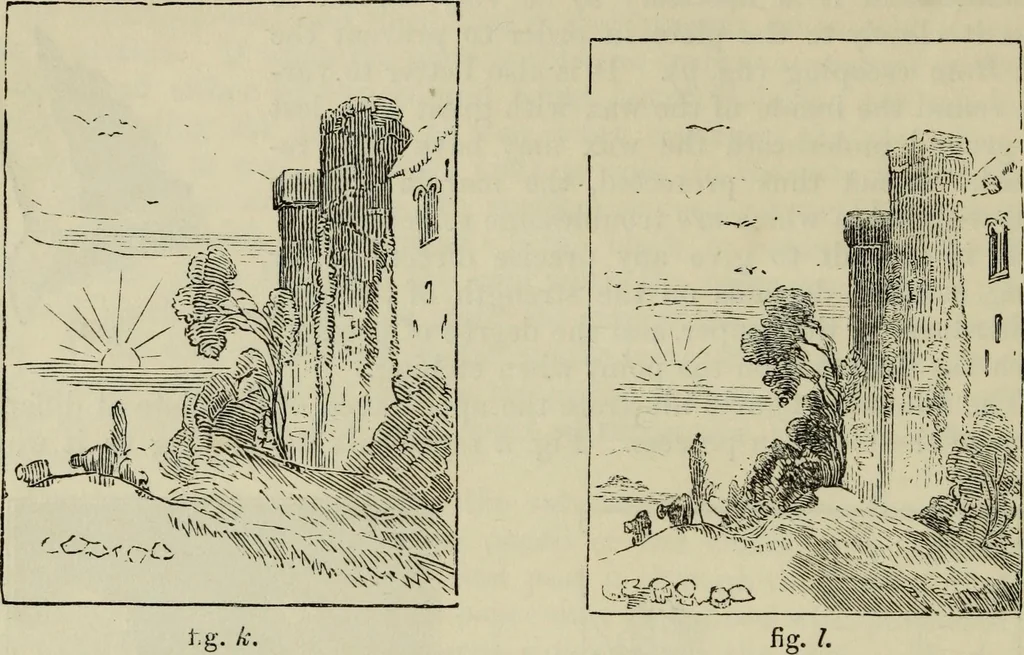An illustration from The illustrated London drawing book ..., 1853, leaf 147