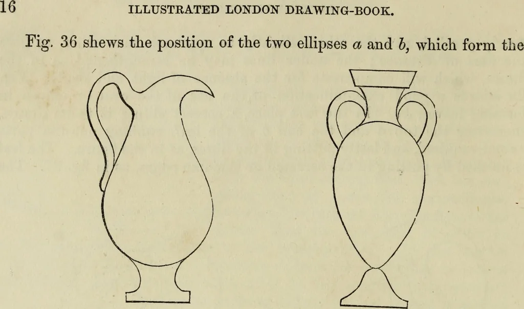 An illustration from The illustrated London drawing book ..., 1853, leaf 25