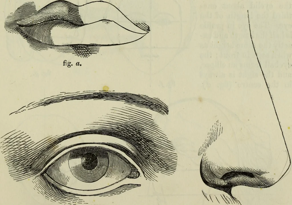 An illustration from The illustrated London drawing book ..., 1853, leaf 48
