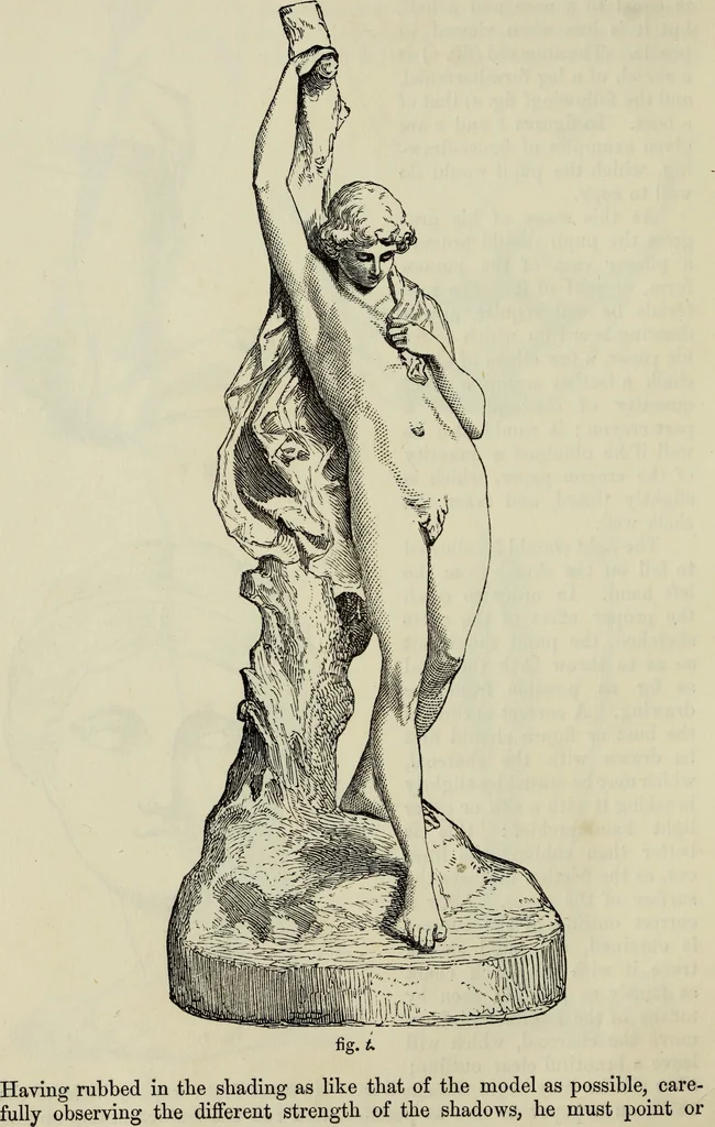 An illustration from The illustrated London drawing book ..., 1853, leaf 53