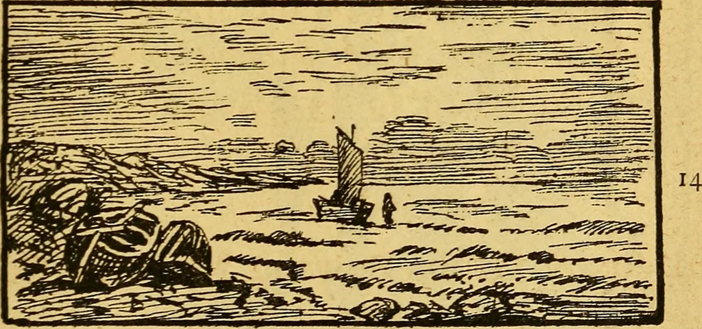 An illustration from Illustrated notes upon the pictures in the Dramatic Fine Art Gallery, 1880., 1880, leaf 12