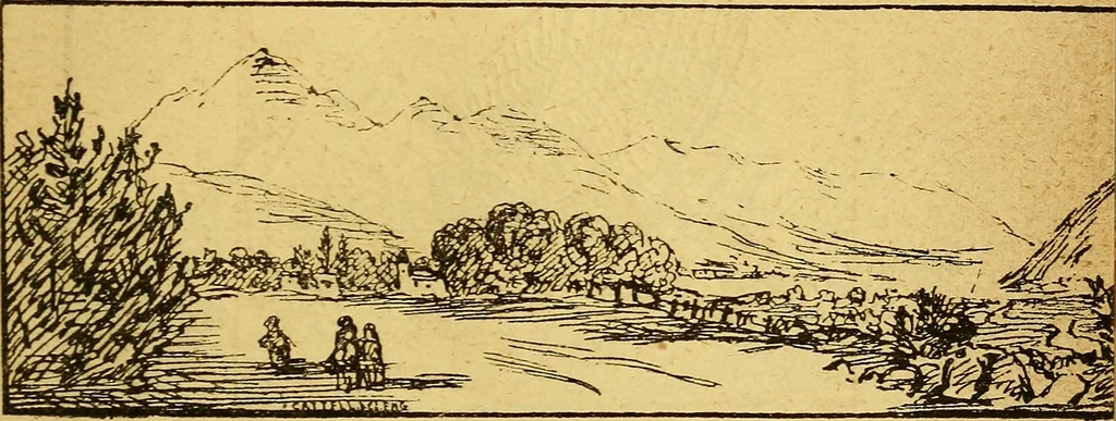 An illustration from Illustrated notes upon the pictures in the Dramatic Fine Art Gallery, 1880., 1880, leaf 16