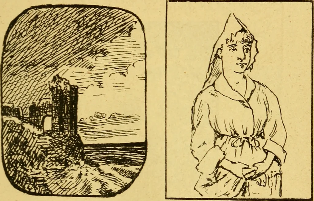 An illustration from Illustrated notes upon the pictures in the Dramatic Fine Art Gallery, 1880., 1880, leaf 24