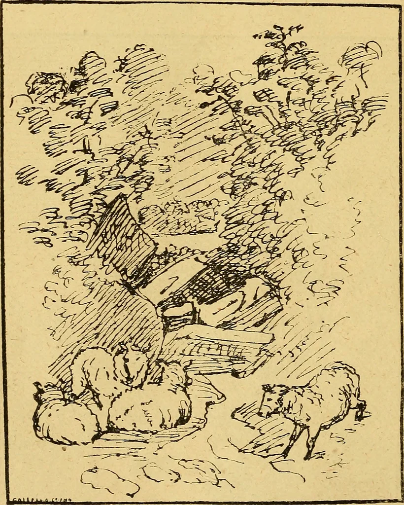 An illustration from Illustrated notes upon the pictures in the Dramatic Fine Art Gallery, 1880., 1880, leaf 27
