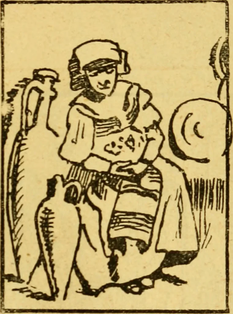An illustration from Illustrated notes upon the pictures in the Dramatic Fine Art Gallery, 1880., 1880, leaf 40
