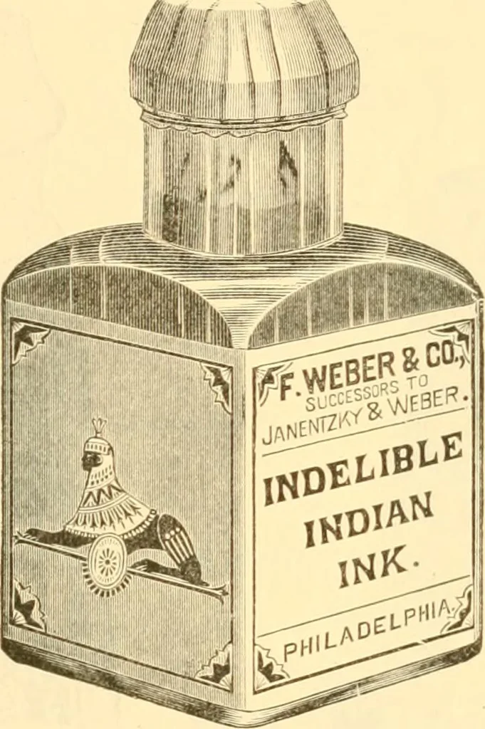 An illustration from Illustrated price list of artists' materials : comprising a complete list of painting and drawing materials for artists... materials for gilders, sign and coach-painters; etcher's and engravers' tools; also, materials for making wax and paper flowers., 1888, leaf 108