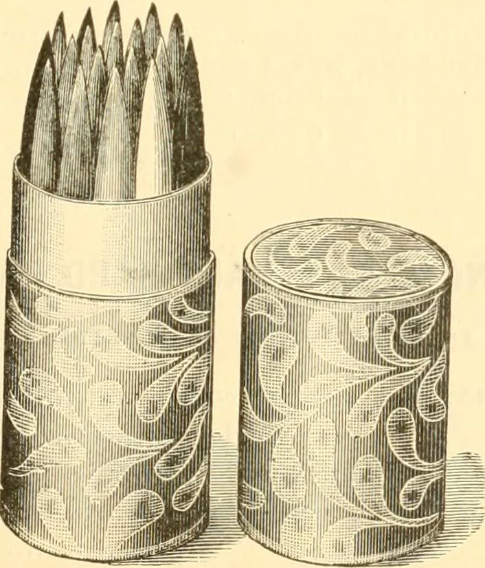 An illustration from Illustrated price list of artists' materials : comprising a complete list of painting and drawing materials for artists... materials for gilders, sign and coach-painters; etcher's and engravers' tools; also, materials for making wax and paper flowers., 1888, leaf 120