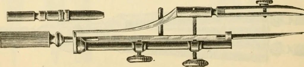 An illustration from Illustrated price list of artists' materials : comprising a complete list of painting and drawing materials for artists... materials for gilders, sign and coach-painters; etcher's and engravers' tools; also, materials for making wax and paper flowers., 1888, leaf 181