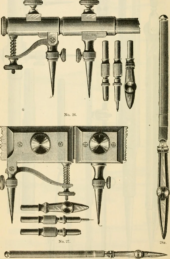 An illustration from Illustrated price list of artists' materials : comprising a complete list of painting and drawing materials for artists... materials for gilders, sign and coach-painters; etcher's and engravers' tools; also, materials for making wax and paper flowers., 1888, leaf 183