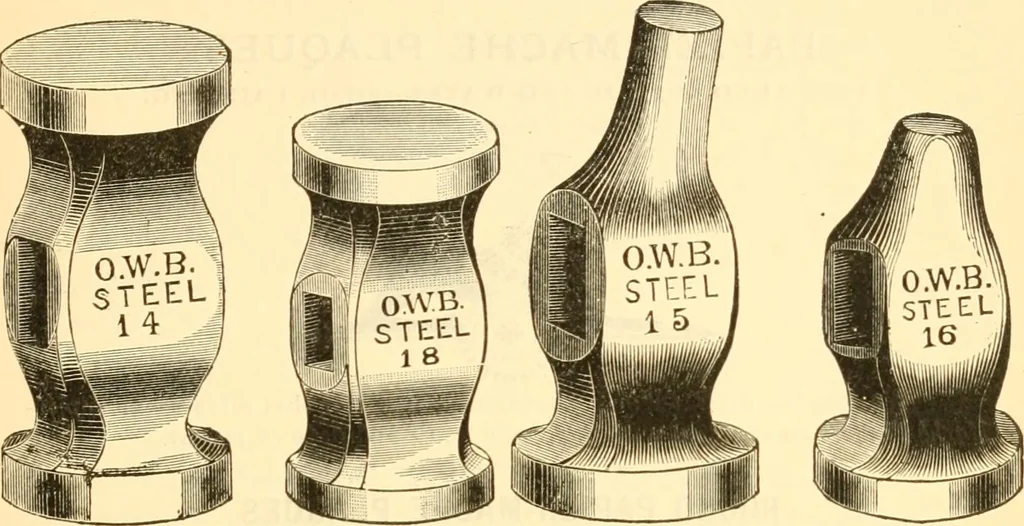 An illustration from Illustrated price list of artists' materials : comprising a complete list of painting and drawing materials for artists... materials for gilders, sign and coach-painters; etcher's and engravers' tools; also, materials for making wax and paper flowers., 1888, leaf 200