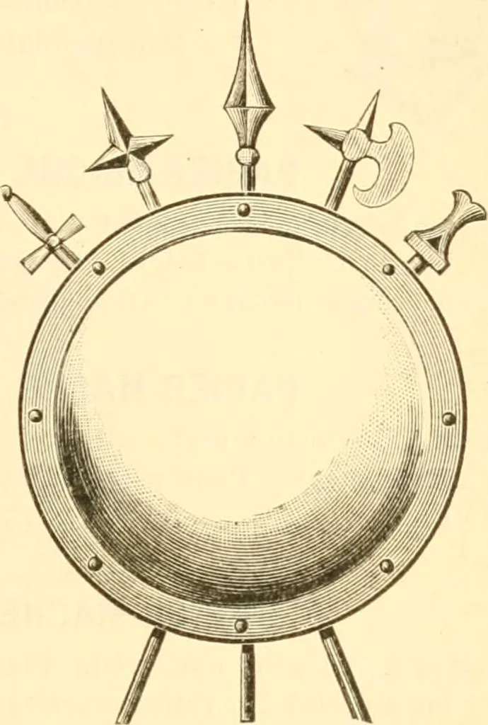 An illustration from Illustrated price list of artists' materials : comprising a complete list of painting and drawing materials for artists... materials for gilders, sign and coach-painters; etcher's and engravers' tools; also, materials for making wax and paper flowers., 1888, leaf 204