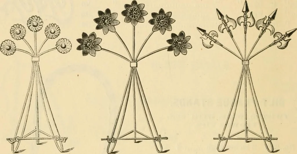 An illustration from Illustrated price list of artists' materials : comprising a complete list of painting and drawing materials for artists... materials for gilders, sign and coach-painters; etcher's and engravers' tools; also, materials for making wax and paper flowers., 1888, leaf 237
