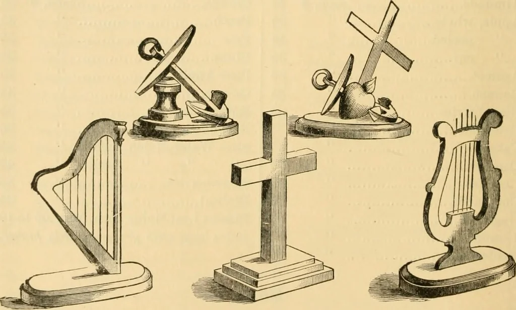 An illustration from Illustrated price list of artists' materials : comprising a complete list of painting and drawing materials for artists... materials for gilders, sign and coach-painters; etcher's and engravers' tools; also, materials for making wax and paper flowers., 1888, leaf 287