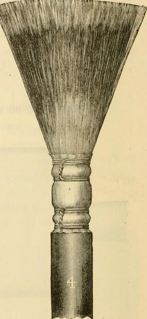 An illustration from Illustrated price list of artists' materials : comprising a complete list of painting and drawing materials for artists... materials for gilders, sign and coach-painters; etcher's and engravers' tools; also, materials for making wax and paper flowers., 1888, leaf 67