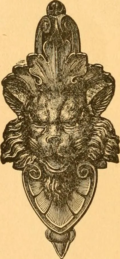 An illustration from Illustrated price list of patented artificial wood ornaments for furniture manufacturers, architects, builders, interior decorators, stair builders, car builders, organ manufacturers, steamboat builders, etc, etc., 1879, leaf 27
