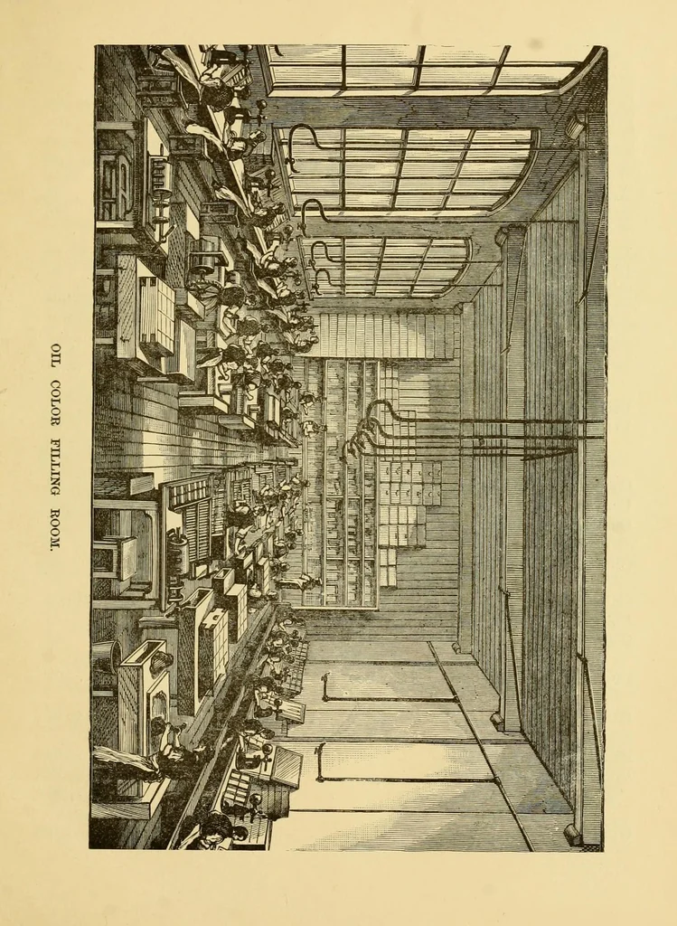 An illustration from Illustrated price list of artists' materials., 1895, leaf 11