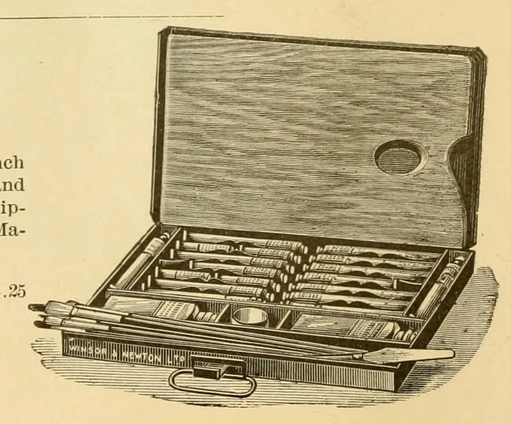 An illustration from Illustrated price list of artists' materials., 1895, leaf 22