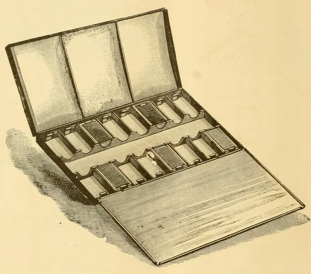 An illustration from Illustrated price list of artists' materials., 1895, leaf 48
