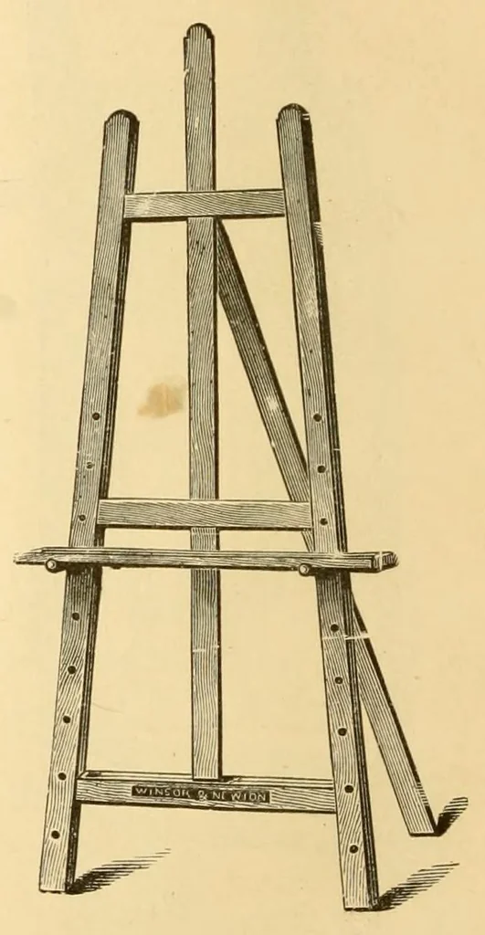 An illustration from Illustrated price list of artists' materials., 1895, leaf 78