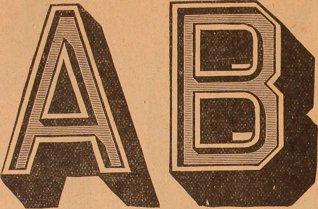 An illustration from Illustrated sample book & price list of Palm's patent transfer letters, ornaments & trade designs for signs, wagons, cars, machines, etc., 1901, leaf 20